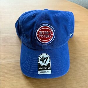 47 Brand Blue Detroit Pistons Cap